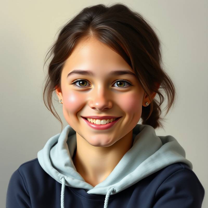 Portrait of Emily, satisfied student